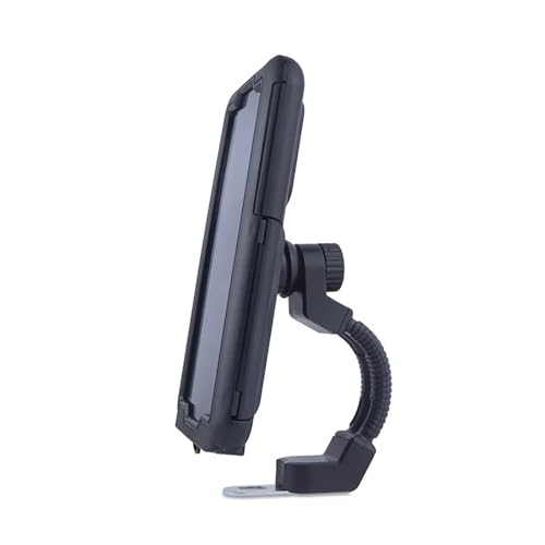 Support telephone moto impermeable avec fixation pour retroviseur et ecran tactile