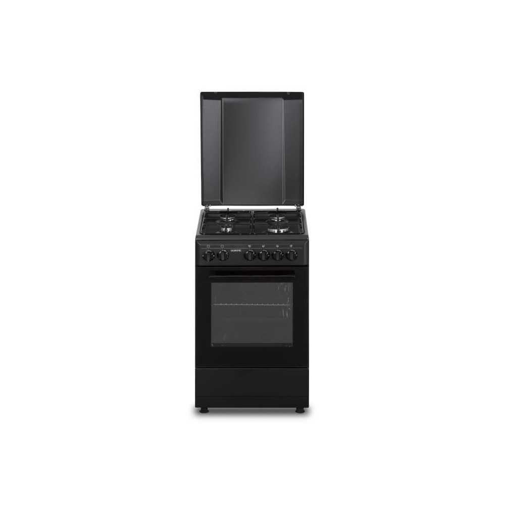 Cuisiniere gaz OCEANIC OCEACG50GB - 4 feux - L49,8 xP61 xH 86 cm - Noir