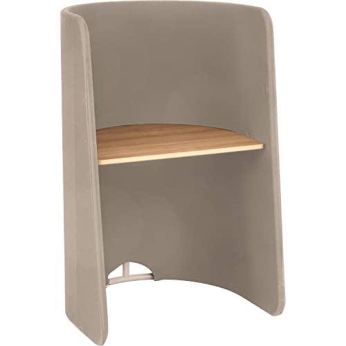 Safco Roam Personal Workstation, Tan, 33"w x 30"d x 51.5"h