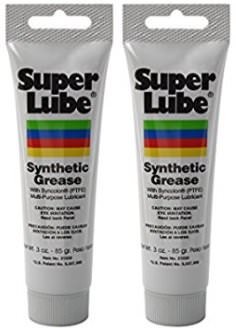 Super Lube Lube 21030 Synthetic Grease GTS,(NLGI 2), 3 oz Tube (2 Pack)