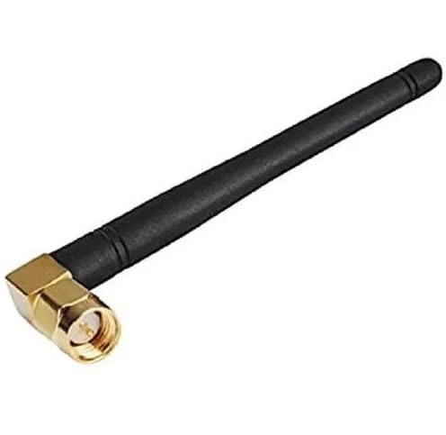 NBR 5dbi 2.4Ghz 5GHz Omni Rubber Duck Whip Antenna WiFi Bluetooth Antenna SMA Male Right Angle Fixed Lightweight Dual-Band Antenna Waterproof- 1 pc.-image-17