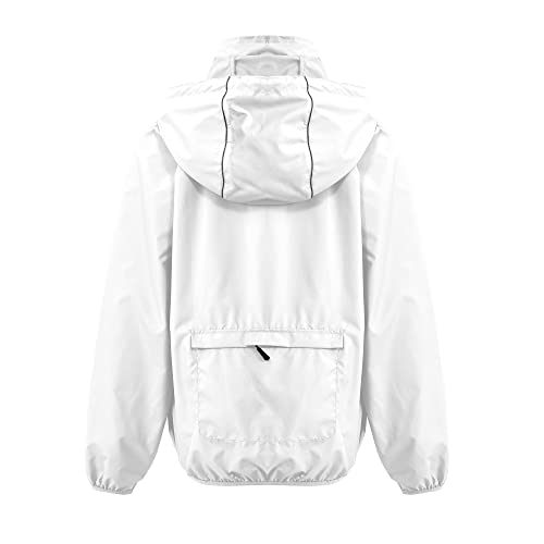 Image of Women's Lightweight Waterproof Jacket Packable Windbreaker Running Coat