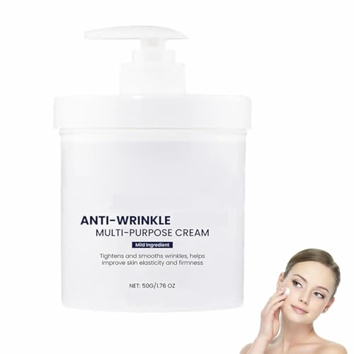 Crema de Rejuvenecimiento Nutritiva para la Piel,Crema Antiarrugas,Crema Facial Antiarrugas,Crema de Colágeno,Crema Hidratante Facial Mujer,Crema Antimanchas Facial Mujer,50g