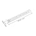 uxcell Magnetic Touch Catch Latch Push to Open System Damper Buffer for Cabinet Door Cupboard White 10 Sets