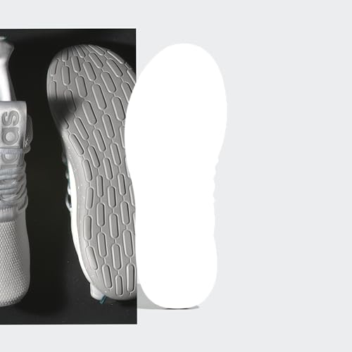 adidas Men's Lite Racer Adapt 7.0 Sneaker, Crystal White/Pure Teal/Grey, 9.54