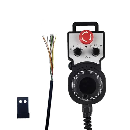 Volant électronique 6 axes avec arrêt d'urgence compatible DDCS-EXPERT