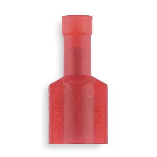Male Disconnect, Red, 22 to 18 AWG, PK50 18RA-251T-A
