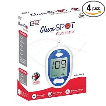 Point of Care Gluco SPOT Glucometer with 25 Test Strips {PGS-10}