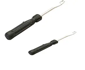 Zenith Iron Screw Driver for Traditonal Sewing Machine (Silver, Paint) Set of 2 (1 Big + 1 Small_ (2)