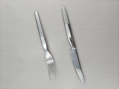 Set Cuchillos y Cubiertos 10 Piezas Acero Inoxidable miniatura 3