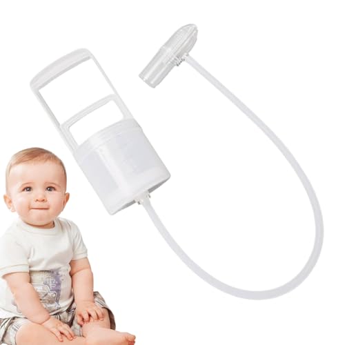 Chupador Nasal Para Bebés - Extractor Manual De Mocos Infantil - Limpiador Nasal Portátil Lavable Extraíble Para Alivio De Congestión En Hogar Y Viajes