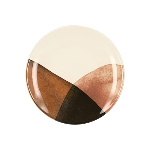 Novastyl LOT 6 ASSIETTES DESSERTS GAIA 19CM EN GRÈS