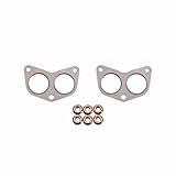 IAG FA20 BRZ Exhaust Manifold Gasket & Hardware Kit w/Copper Nuts fits Subaru BRZ & fits Toyota FRS, IAG-EXT-4220