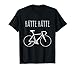 Hätte Hätte Fahrradkette Lustiger Fahrrad Spruch Radfahrer T-Shirt