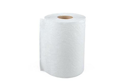 Medline Standard Paper Towel Rolls, White, 10