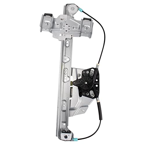 Image of TRQ Rear Right Power Window Regulator & Motor Assembly Passenger Side Compatible with 2000-2005 Cadillac DeVille GM1551119