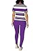 HBQ Women 2 Piece Outfits Summer Sweatsuits Slim Fit Track Suits Biker Short Workout Jogger Sets Stripe L