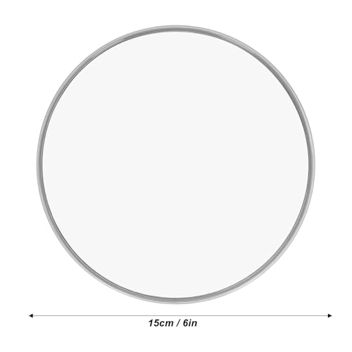 Espelho de aumento de 30X, espelho redondo de 6 polegadas, espelho de maquiagem de um lado, montagem