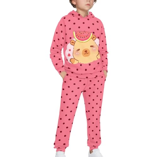 HUIACONG Kids Sweatsuits for Boys Girls Sweat Set for Children3