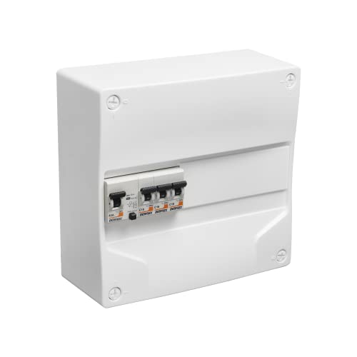 Tableau electrique rangee pre-cable Debflex pour securiser les prises et l'eclairage d'un studio