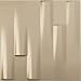 Ekena Millwork 19 5/8"W x 19 5/8"H Hamilton EnduraWall Decorative 3D Wall Panel, Metallic Champagne Mist (Covers 2.67 Sq. Ft.