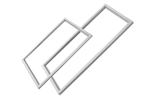 eRicambi® Kit Guarnizioni per Frigorifero e Congelatore, Compatibile con LG, Dimensioni Lato Frigorifero: 1070x820 (mm) Lato Congelatore: 825x540 (mm) Per Modello GRB65