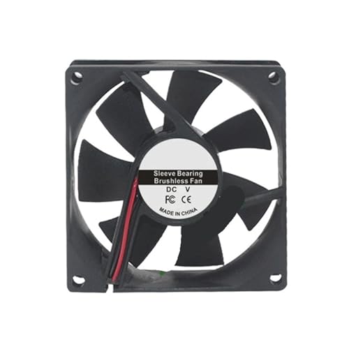 Ventilador de refrigeración para impresoras 3D y armarios de red con conexión de 5V
