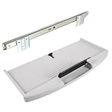 EXCEART 1Satz Untertisch Tastaturablage Ausziehbare Schreibtisch Tastaturablage Mit Ergonomischen Platzsparend Und Komfortabel Für Büro
