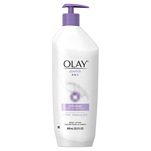 Olay Quench Plus Shimmer Body Lotion, 20.2 Ounce