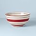 Lenox Holiday Stripe Mixing Bowl, 8.0 LB, Red & Green