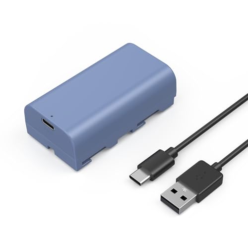 SMALLRIG 3500mAh Replacement Battery for Sony NP-F550 F570 F750 F770 F950 F960 F970 USB-C Fast Charging Rechargeable Camera Battery for Monitors LED Video Lights Camcorders - 4331