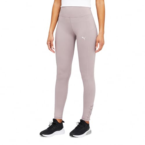 Pantalones Puma Classics Logo T7 mujer en algodón premium negro