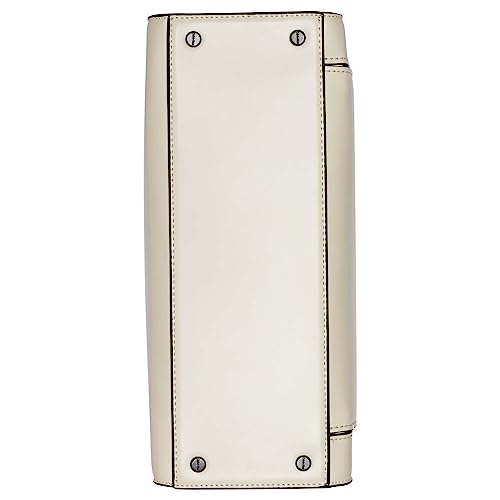 Image of Calvin Klein Womens Astrid Triple Compartment Organizational Satchel