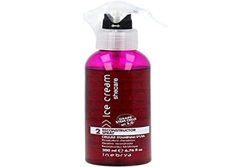Inebrya Ice Cream Shecare Keratinic Spray 200ml + Gloss miniatura 1