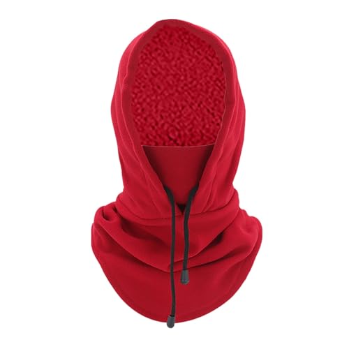 Sunnyuk Sotocasco Moto Invierno Termico - Calentador con Capucha Capucha de Lana Caliente Capucha de Motocicleta Gorra Deportiva de Invierno Máscara de Esquí a Prueba de Viento