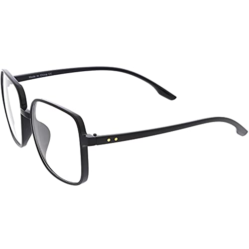 zeroUV - Chic Everyday Blue Light Filter Oversized Glasses D2583