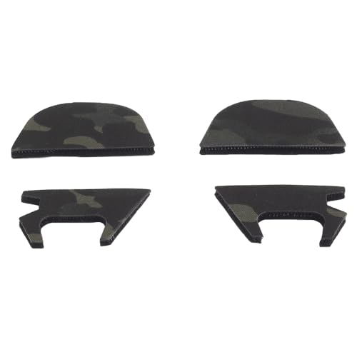 Image of Next Gen Hook & Loop Panels + Fuzz Cover Set compatible with Ops-Core AMP Headsets