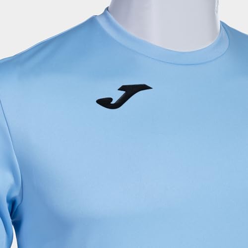 Joma Men's 100052.350 Joma Men's 100052.350 Short Sleeve T-Shirt - Blue/Celeste, 2X-Small