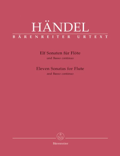 HAENDEL - Sonatas (11) para Flauta y Piano (Urtext) (Schmitz)