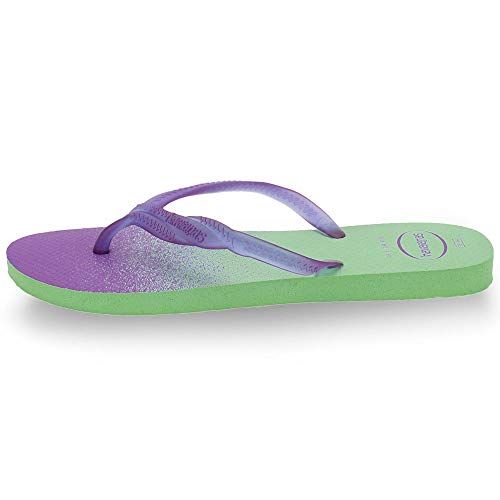 Chinelo Fantasia Up, Havaianas, Feminino, Verde Hydro, 37/38