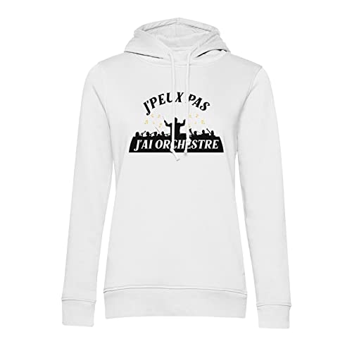 Sweat à capuche J'Peux Pas J'Ai Orchestre cadeau original pour fan de Mozart et musique
