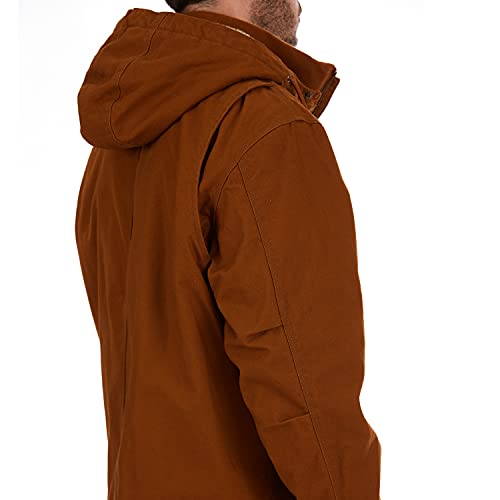 Image of Smith's Workwear Mens Sherpa-lined Duck Work JacketWork Jacket
