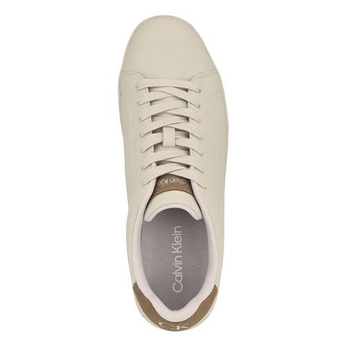 Baskets Lukani Calvin Klein pour homme en cuir noir épuré - 2