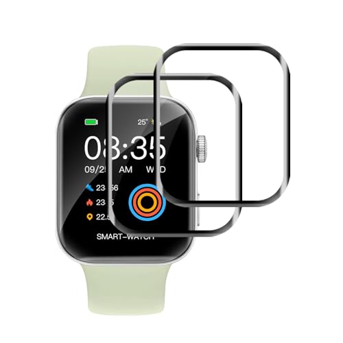 Bodyguard 2 Stück Schutzfolie für Panzerglas für Huawei Watch Fit 3 Passt Perfekt HD-Klar 100% Touchgenauigkeit Frei von Kratzern Stoßfänger Sturzresistent Huawei Fit 3 Displayschutzfolie