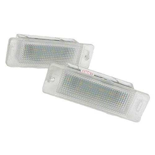MuChangZi 2 Unids Canbus 12V 18SMD LED Luz de Matrícula para O/Pel Astra F 1992-1998 Astra MK III F Calibra Cover