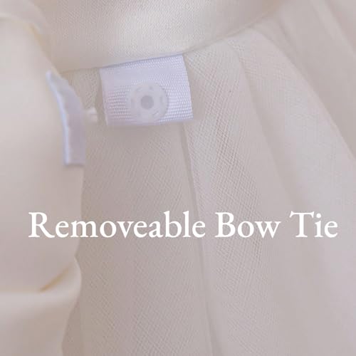 Flower Girl Dress Kids Satin Tulle Wedding Guest Party Birthday Bridesmaid Communion Pageant Prom Ball Gown Maxi3