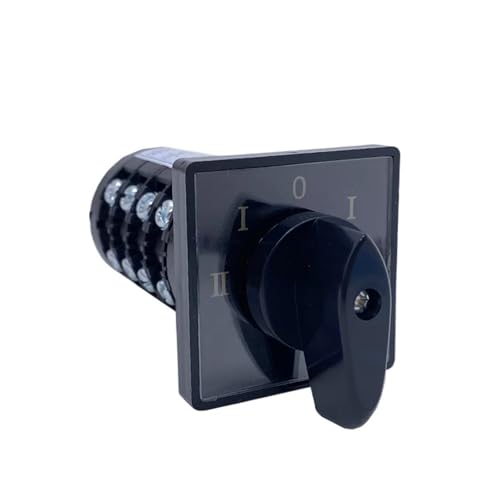 5P Five Positions HZ5B-20/4 Changeover Rotary Cam Switch 20A 4 Poles 16 Terminals