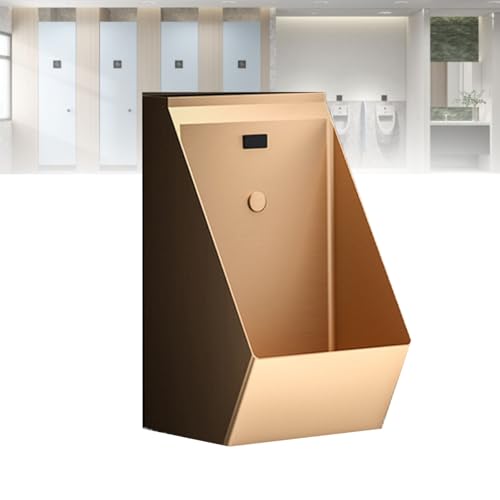 304ステンレススチール製タッチレス小便器 - 壁掛け式自動誘導フラッシュシステム衛生センサー小便器(商業用バー、ホテル、公共トイレ用)