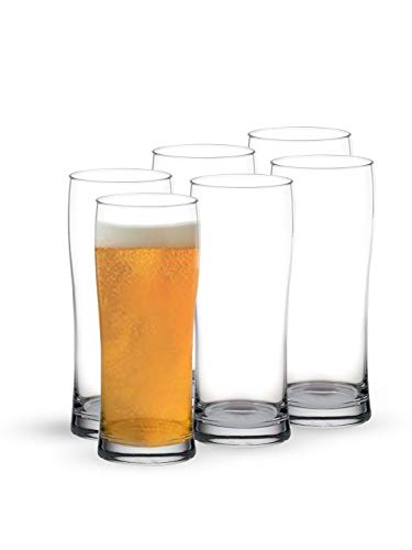 Ocean Sweet Bell Glass Set 345ml , Set of 6, Clear