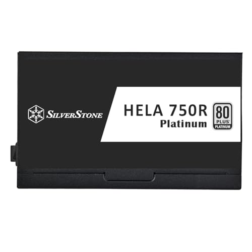 Image of SilverStone Technology HELA 750R Platinum 80 Plus Platinum 750W ATX 3.1 Power Supply, SST-HA750R-PM